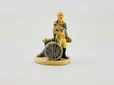 Vintage Copr. 1947 Sebastian Miniature George Washington & Cannon Figurine