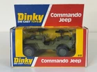 Dinky Toys 612 Commando Jeep Die Cast Military Vehicle Boxed Vintage 1977