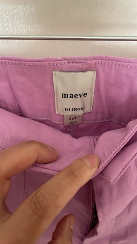 Anthropologie The Colette Cropped Wide-Leg Pants by Maeve - Picture 4 of 4