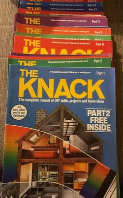 The Knack Issues 1-29 a series of DIY Skills magazines (Marshall Cavendish 1981)