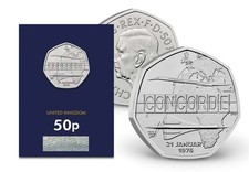 Just Released 2026 UK 50p Coin Concorde 50 year Anniversary BUNC Pre-Order
