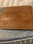 Levi's Big E 501 Blue Selvedge Cotton Denim Jeans — photo 10