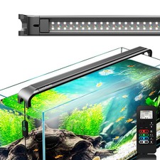 LuminPacific LED Aquarium Light with Remote, IP67 Waterproof Freshwater Planted