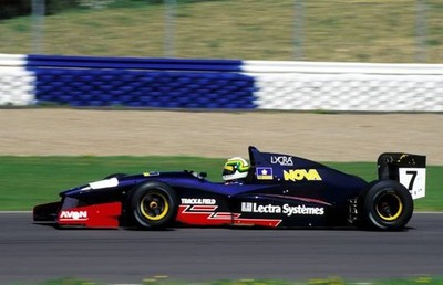 Race winner Ricardo Rosset Super Nova Reynard 95D Internation- 1995 Old Photo
