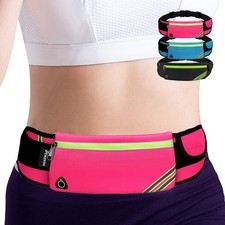 Women Fanny Pack Running Belt Bag Water Resistant Waist Phone Carrier Gear