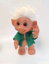Vintage 1977 Troll 604 Thomas Dam 9 in Boy Original White Hair Made In Denmark