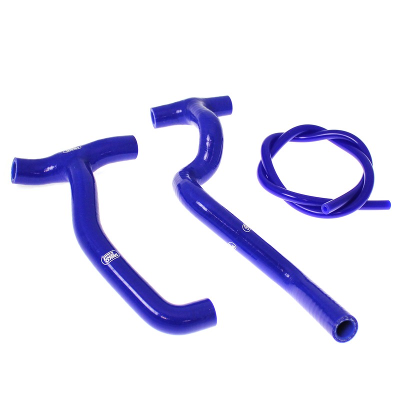 Durite de radiateur SAMCO type Y pour Sherco SE-R 300 en silicone bleu