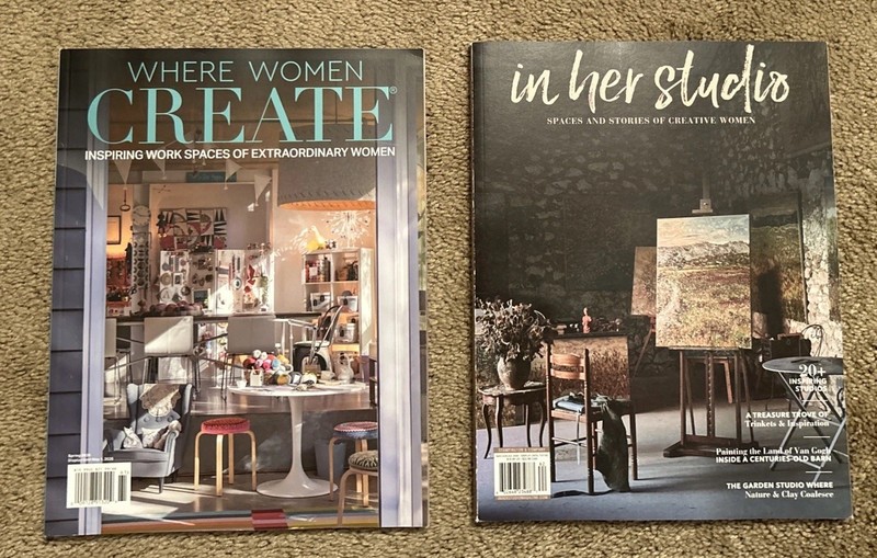 Where Women Create Magazine Spring 2026 In Her Studio July Summer Art Inspo