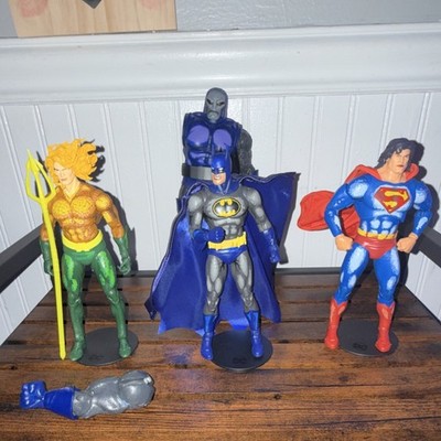 Mcfarlane DC justice league task force Aquaman Batman, Superman, Darkseid BAF