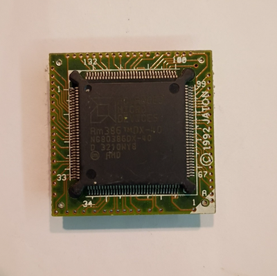 AMD Am386 Dx-40 Ng80386dx-40 Vintage 386 40 MHz Processor for sale