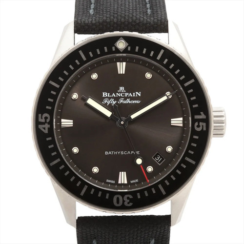 Blancpain Fifty Fathoms Bachiskahl 5100B-1110-B52A SS SS & Rubber AT black dial