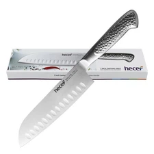 Hecef® Santoku Knife High Carbon Stainless Steel Ultra Sharp Japanese Chef Knife
