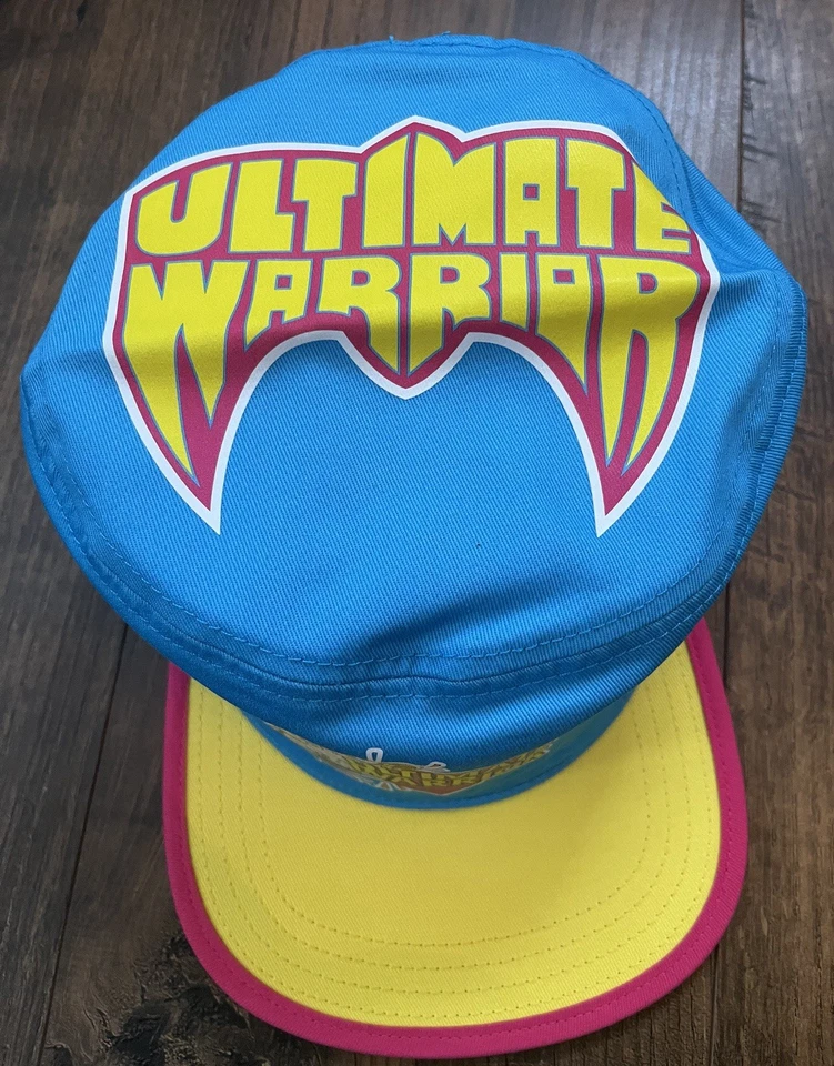 Chapéu Ultimate Warrior Flex Painter Wwe novo com etiquetas! - Imagem 2 de 4