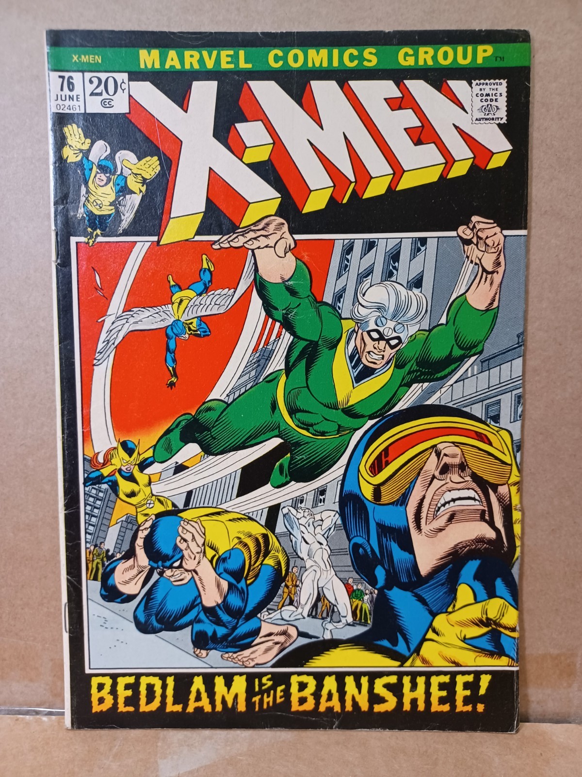 The X-Men #76 Banshee, Cyclops, Havok App Roy Thomas / Gil Kane FINE ...