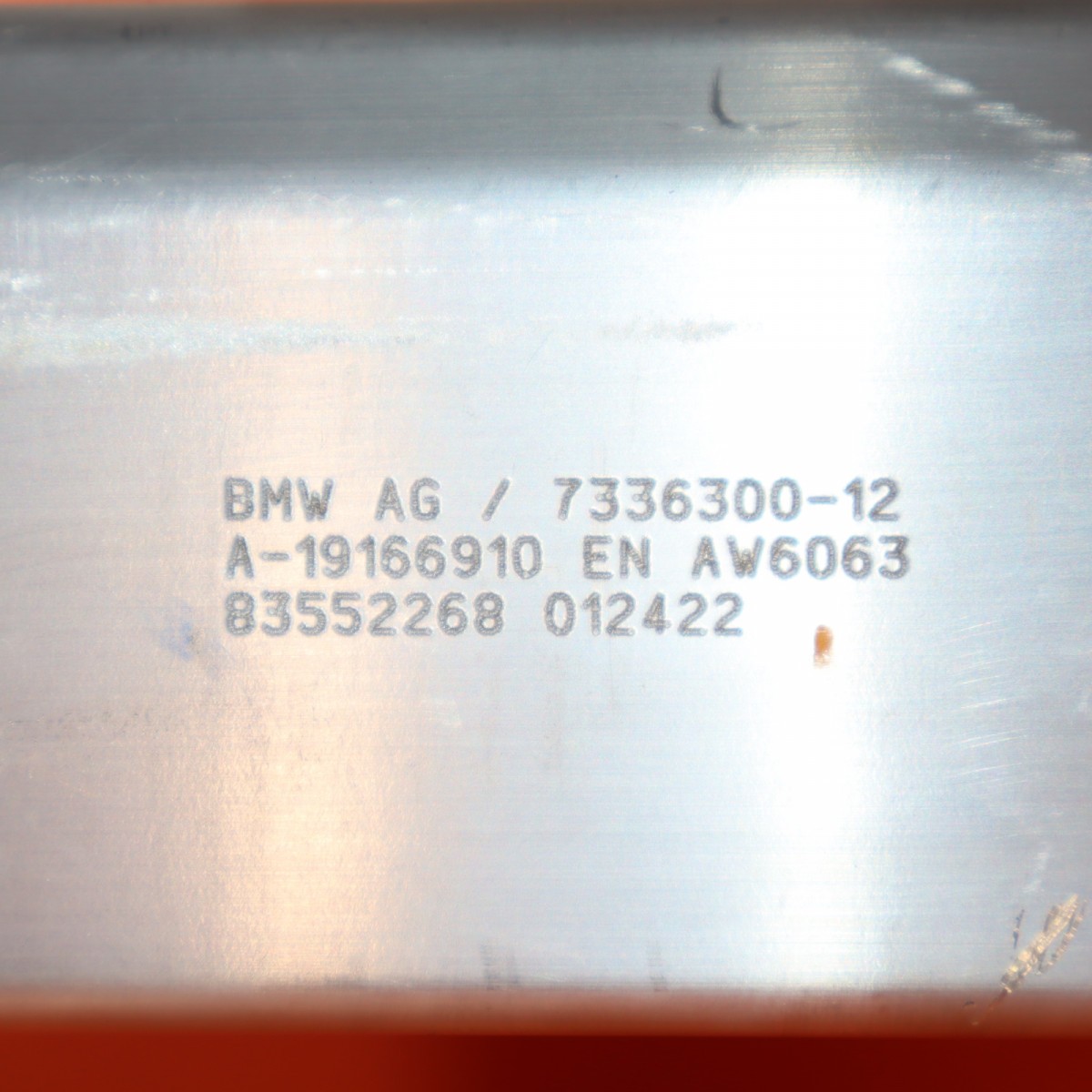 BMW I8 REINFORCEMENT REAR 2014 2015 2016 2017 2018 2019 7336300 OEM