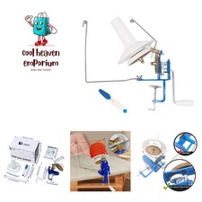 Quick  Reliable Metal Yarn Winder - 10-Ounce Capacity with Innovative Design