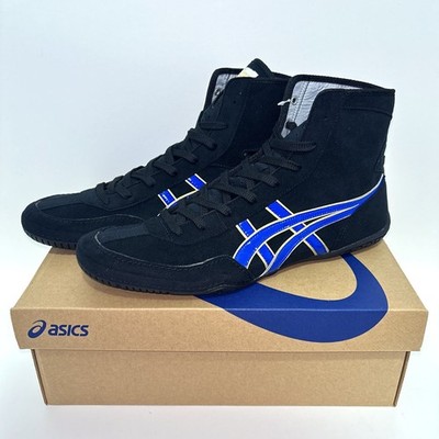 ASICS EX-EO 1083A001 TWR900 Black x Blue Wrestling Boxen Black Line Herren Gr.