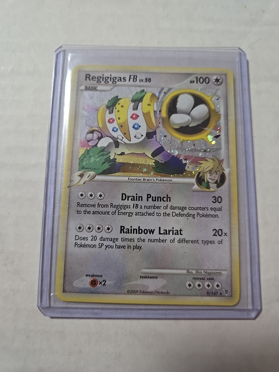 Pokemon Supreme Victors 9 Regigigas FB Cosmos Holo Rare