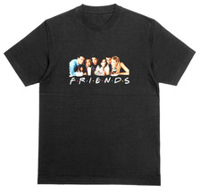 Image of FRIENDS Tshirt Funny US TV Sitcom Top Monica Rachel Chandler Ross Television Tee