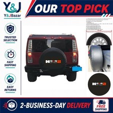 Spare Tire Cover Hummer H2 Xxl Faux Leather 33.5-35.5 In