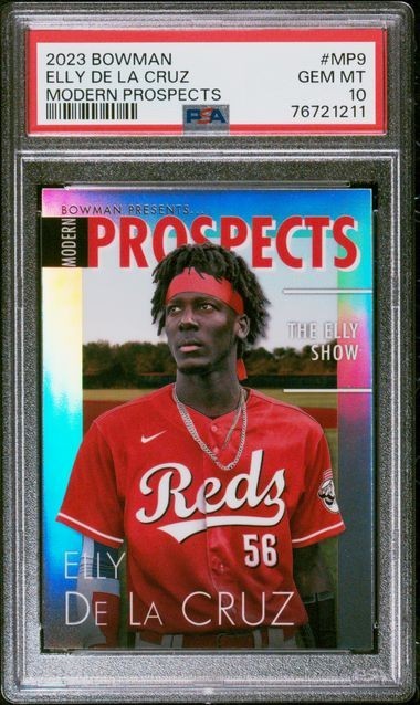 2023 Bowman Elly De La Cruz #MP9 Modern Prospects (RC) Reds PSA 10