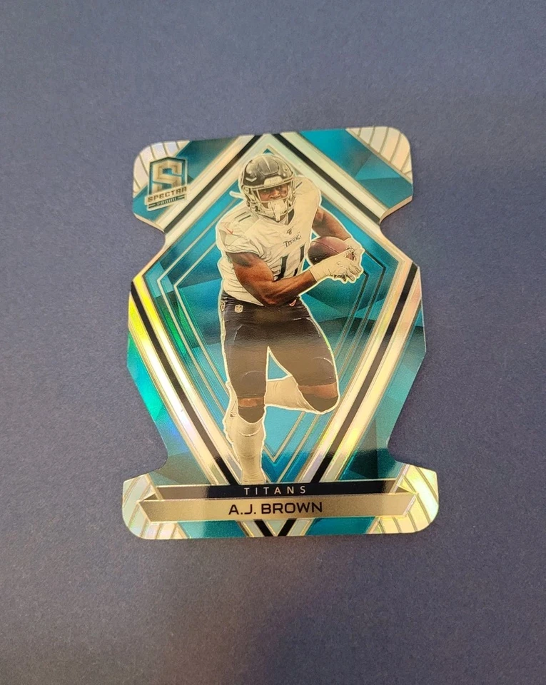 🔥A.J. Brown 2020 Panini Parallels & Inserts (7) Card Lot - Image 3 of 4