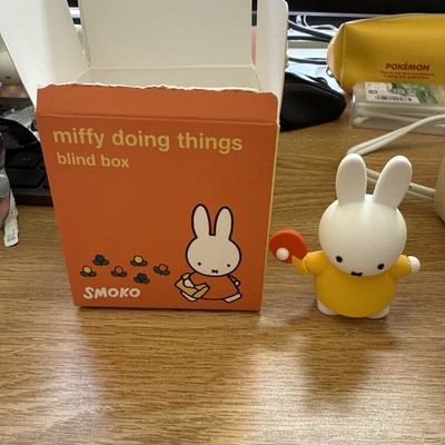 [Miffy Playing Ping-Pong] Smoko - Miffy Doing Things Blind Box Collectible