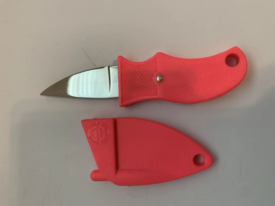 Cuchillo de cuello Blakie Collin’s vintage años 80 hoja 2” liberación de pulgar con una mano Foto 3 de 4