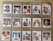 1964 Wheaties Baseball Stamps- 15 Cards - Mccovey, Marichal, Brooks Robinson