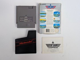 Top Gun The Second Mission Nintendo NES Game KONAMI PAL