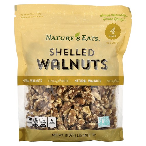 Shelled Walnuts, 16 oz (448 g)