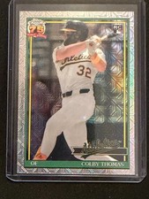 Colby Thomas 2026 Topps - 1991 Topps Chrome (Silver Pack) #91C74 (RC) - A's