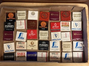 Vintage Casino Matchbooks Las Vegas Reno & More Lot Of 55