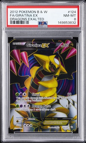Giratina-EX graded PSA 8 for sale on eBay