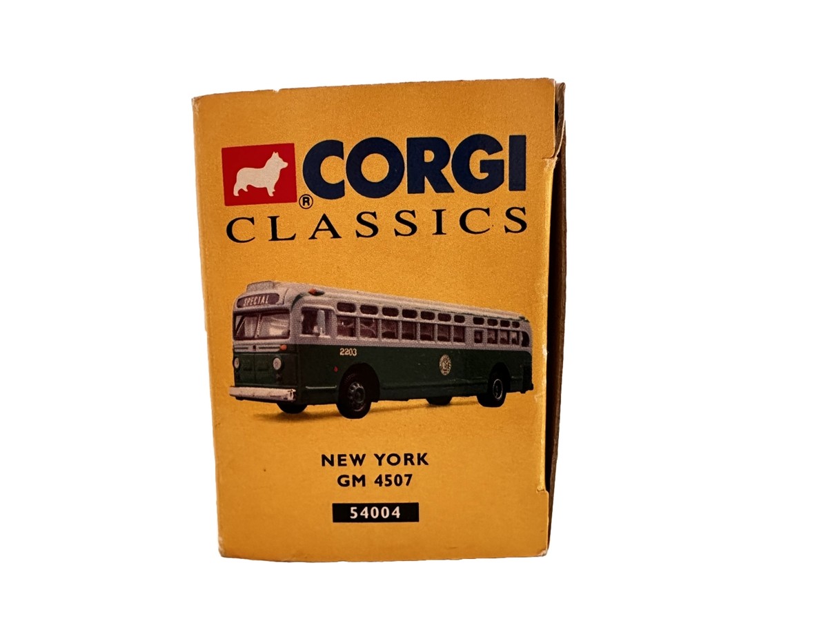 CORGI CLASSICS BUS NEW YORK GM 4507 NIB 1/50 SCALE MODEL 54004 | eBay