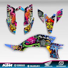 Custom Yamaha YFZ450 Graphics 2004-2012 Carb Quad Stickers Decals Kit