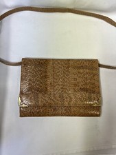 Real Snakeskin shoulder purse/clutch/vintage/mint