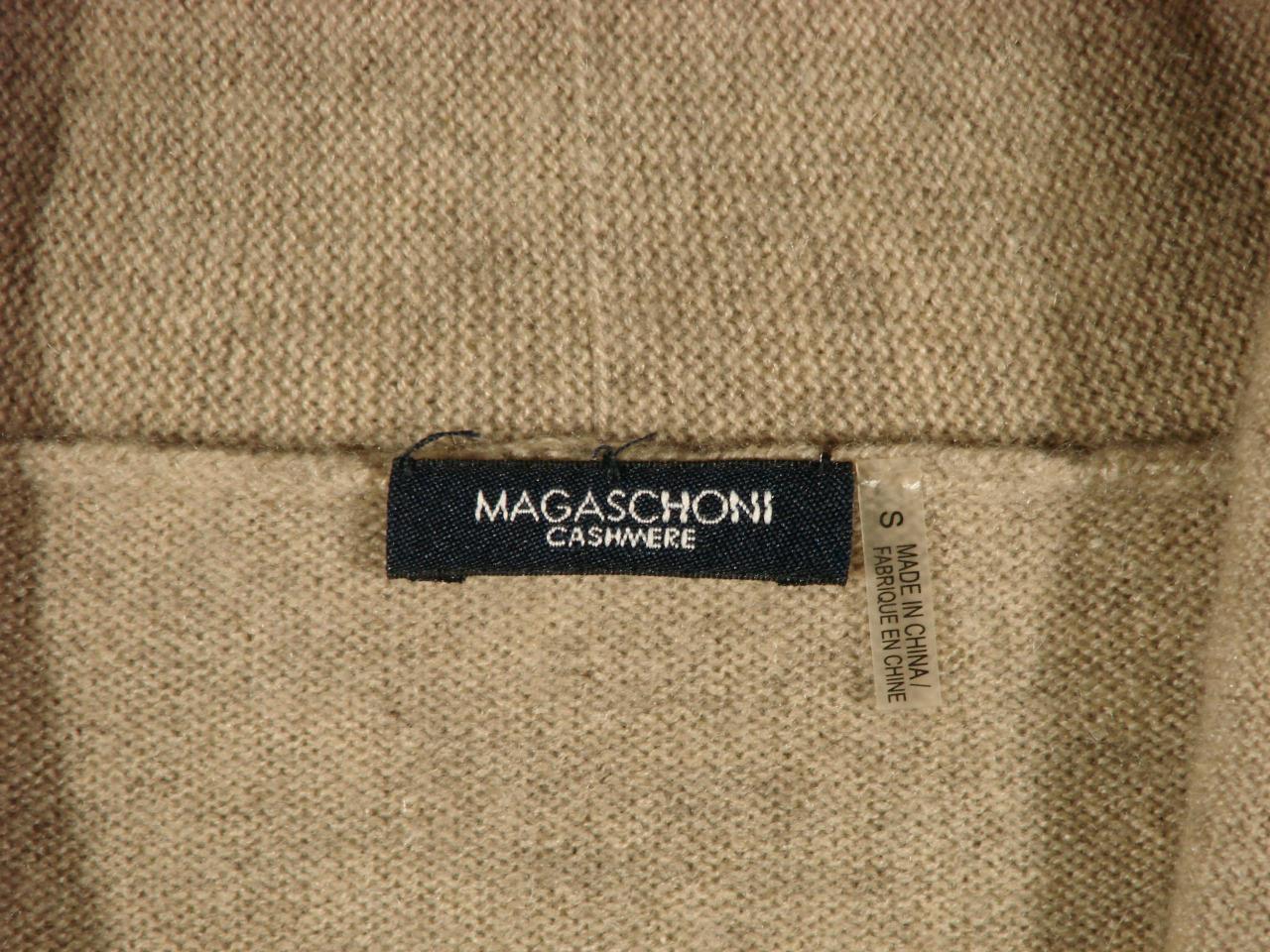 Magaschoni Fringe open front long Cardigan Sweate… - image 5