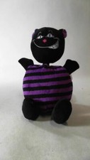 Striped Cat Unisex Prop One Size Black Purple Animal Nature Strappy