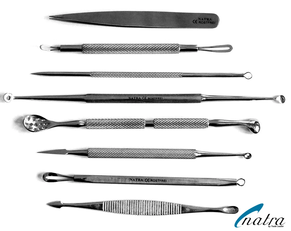 Facial Cuidado Set Regalo Comedones Extractores Cabeza Negra Removedor - Imagen 2 de 4