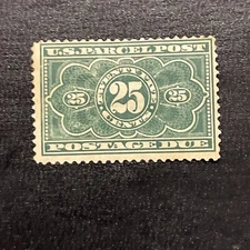 US stamp Scott #JQ5 Mint Hinged Parcel Post Postage Due 25 cents SCV $70