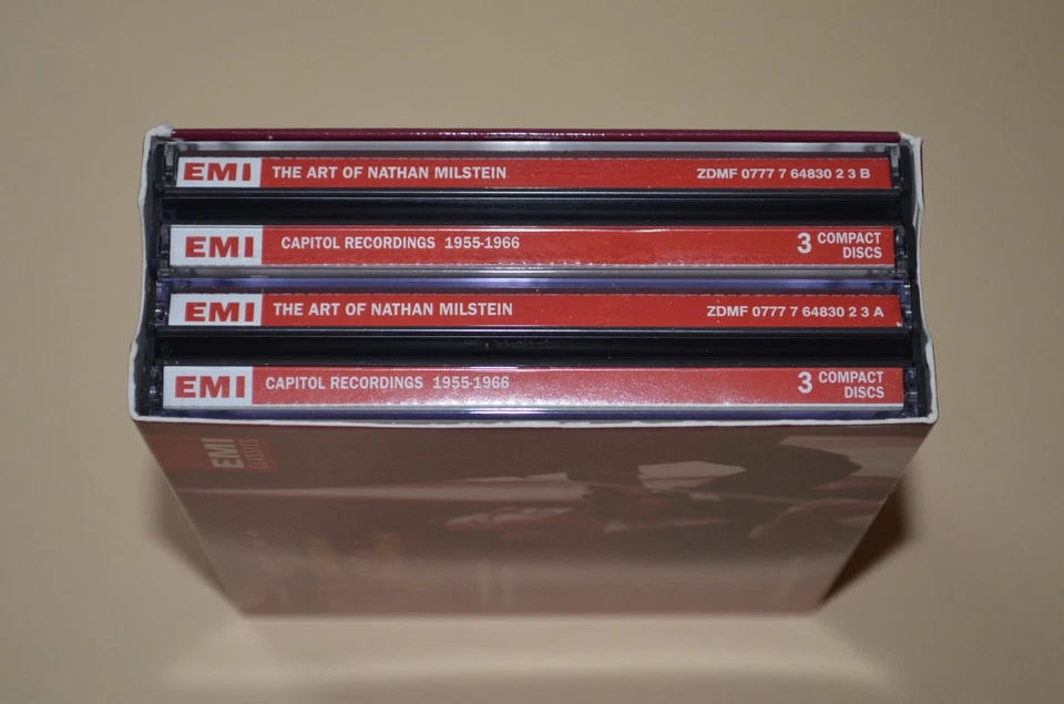 Nathan Milstein – The Art Of / EMI Classics 1993 / USA / 6CD Box / Rare - Bild 2 von 3