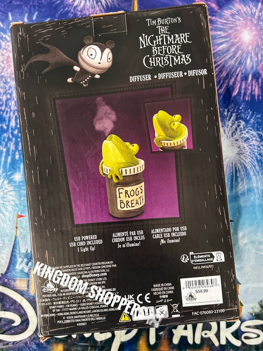 ディズニー ナイトメア・ビフォア・クリスマス 加湿器 カエルの息 ナイトメアー・ビフォア・クリスマス 30周年記念 カエルの息