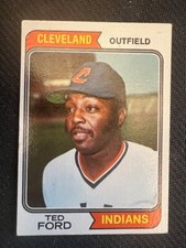 1974 Topps Baseball - Ted Ford ( Cleveland Indians ) #617 - VG/EX