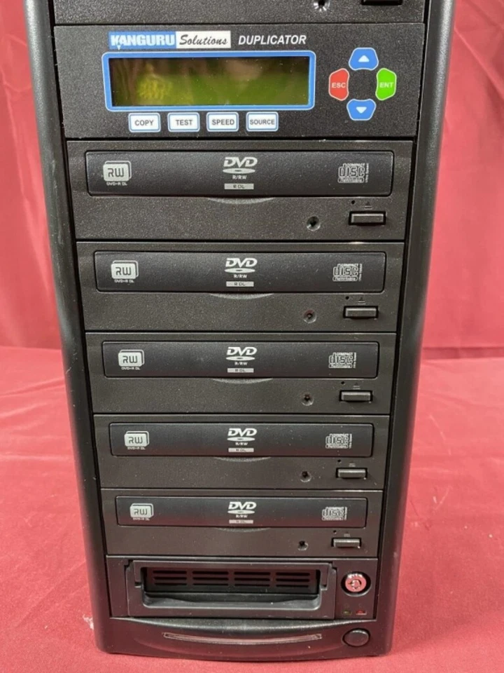Kanguru NET-DVDDUPE-S11 1:11 Standalone CD/DVD Duplicator - Standalone - - Image 2 of 4