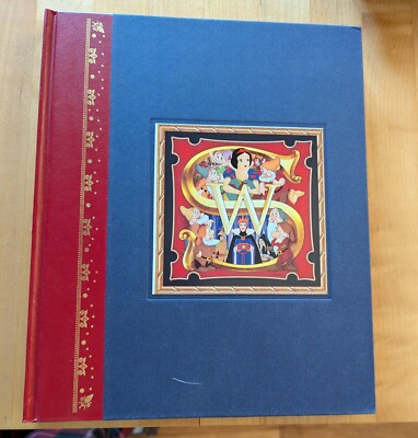 Disney Snow White & 7 Dwarfs Limited Edition Collector's Book - Mint