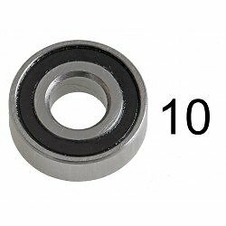 RT Reck Ward Tuning 5 x 12 x 4 mm mr125–2RS Roulements ABEC (J0b)