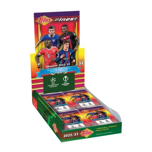 2022-23 Topps UEFA Club Competitions Finest Flashbacks Soccer Hobby Box