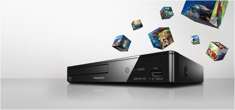 Thumbnail - Panasonic Blu-ray-player Dmp-bdt167eg Schwarz