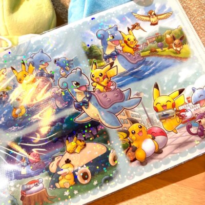 Pokemon Center Singapore 1st Limited Pikachu Plush Lapras Celebi